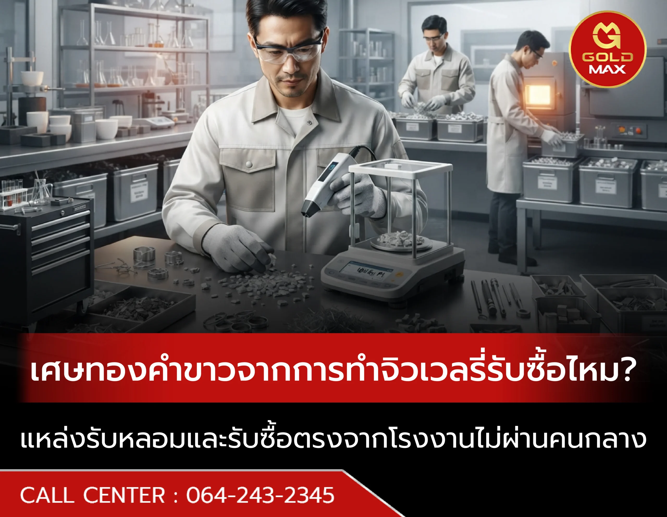 เศษทองคำขาวจากการทำจิวเวลรี่รับซื้อไหม? แหล่งรับหลอมและรับซื้อตรงไม่ผ่านคนกลาง